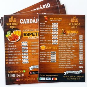 CARDAPIO EM PS frente e verso